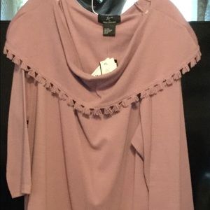 Plus size sweater and skirt set